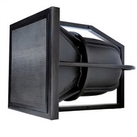 Altavoz de Bocina de Largo Alcance 500m para Mezquitas/Gimnasios/Patios Escolares, 15 Pulgadas, 300-500W, Metálico, para V5.5, IPX-6 Impermeable, con LED RGB