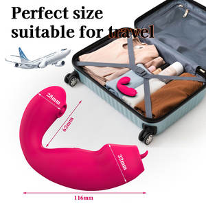 Großhandel G-Punkt APP-gesteuerter Klitoris-Stimulator 9-Frequenz-Vibration Klopf- und Leck-Dildo Masturbations-<span class=keywords><strong>Vibrator</strong></span> - Product Image 6