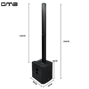ลำโพงคอลัมน์กลาง IPX2000 สินค้าจีนขายส่ง MP3 บลูทูธ 4 ทาง 3 แชนแนล คลาส D 12 นิ้ว 1000 วัตต์ สินค้าจีน W - Product Image 1