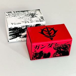 Boîte de rangement magnétique pour cartes à collectionner avec présentoir Commander, capacité de 100 cartes à double pochette, compatible avec <span class=keywords><strong>Magic</strong></span> <span class=keywords><strong>Gathering</strong></span> - Product Image 1