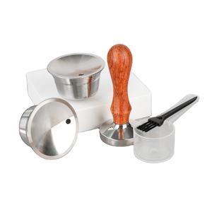 2ฝัก1เซ็ตกาแฟแบบแคปซูลแบบเติมได้เข้ากันได้กับ <span class=keywords><strong>Dolce</strong></span> <span class=keywords><strong>Gusto</strong></span> เครื่องชงกาแฟฝักกาแฟแบบใช้ซ้ำได้ - Product Image 1