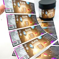 Etiqueta Adhesiva Holográfica Reflectante Personalizada, Reutilizable, Duradera, Impermeable, de Vinilo, con Logotipo, Corte Kiss-Cut, para Embalaje