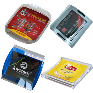 Khay Đựng Tiền Quảng Cáo Bằng Nhựa Có Đèn <span class=keywords><strong>LED</strong></span> Khay Đựng Tiền Xu Khay Đựng Tiền Màu Đen Đỏ Xanh Lá Vàng Trong Suốt Có Nhãn Tùy Chỉnh - Product Image 3