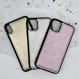 Personalizzare impresso o debossed logo dell'unità di elaborazione in pelle saffiano mobile casse del telefono delle cellule per il <span class=keywords><strong>iphone</strong></span> <span class=keywords><strong>11</strong></span> pro max copertura della cassa - Product Image 1