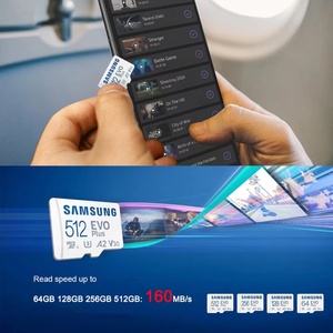 Tarjeta de Memoria <span class=keywords><strong>Micro</strong></span> <span class=keywords><strong>SD</strong></span> <span class=keywords><strong>Samsung</strong></span> <span class=keywords><strong>EVO</strong></span> Plus UHS-I de 1 TB, 512 GB, 256 GB, 128 GB, 64 GB, 160 MB/S para Teléfono, DVR, Cámara, GPS - Product Image 4