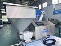 Ligne de remplissage de crème au chocolat de machine de remplissage de beurre de noix liquide collant à grande vitesse