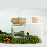 Bouteille de diffuseur de roseaux personnalisée avec logo, luxe, 50 ml, 100 ml, 150 ml, 200 ml, bouteille en verre, diffuseur de roseaux aromatiques