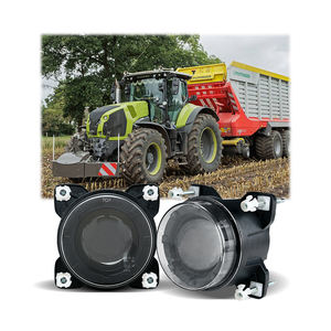 Phare de tracteur rond à LED ECE R112 <span class=keywords><strong>R7</strong></span> 90 mm, faisceau de route, phares à LED 35 W pour Claas Clis Axion - Product Image 5