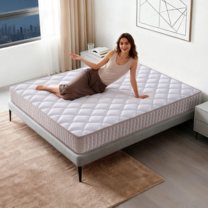 Colchón Individual de Muelles Ensacados Ortopédico Hospitalario Enrollable Mediano 400g/m Tejido de Punto Muebles Modernos para el Hogar - Product Image 1