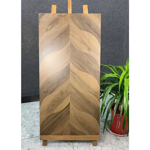 Carreaux de sol en céramique à grain de <span class=keywords><strong>bois</strong></span> en forme d'arête de poisson, antidérapants, style <span class=keywords><strong>parquet</strong></span> français pour salon moderne - Product Image 3