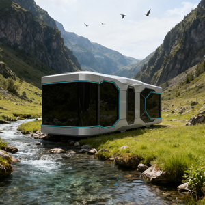 쉬운 설치 모바일 하우스 현대 조립식 하우스 럭셔리 모듈러 호텔 - Product Image 2