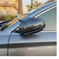 Housse de protection pour rétroviseur de voiture Byd Yuan Plus Atto 3 2022 2023 2024 2025 2026 Kit de coque de rétroviseur en fibre de carbone Auto