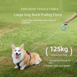 Correa de perro retráctil automática Ins al por mayor cuerda de tracción a prueba de explosiones cuerda de tracción dopamina para mascotas - Product Image 4