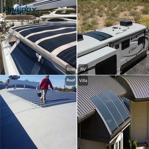 Hiệu quả cao Trọng lượng nhẹ 600W/1000W <span class=keywords><strong>CIS</strong></span> 1500W di chuyển mái hiên linh hoạt 360 ° Tấm Pin Mặt Trời 600W/1000W cigs linh hoạt bảng điều khiển năng lượng mặt trời - Product Image 5