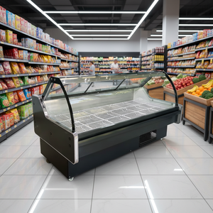 Vitrina refrigerada comercial vertical para carne, exhibidor de carne, congelador vertical para carne, nevera para carne - Product Image 1