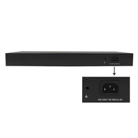 TP Link de Metal de 19 "Montado en Rack 16 Port 10/100Mbps Ethernet rápido no gestionado conmutador de red Hub para cámara IP