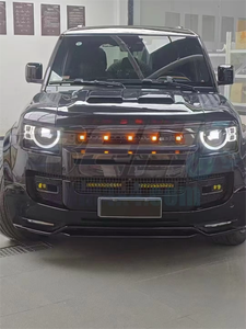 Adecuado para <span class=keywords><strong>Land</strong></span> <span class=keywords><strong>Rover</strong></span> <span class=keywords><strong>Defender</strong></span> 2020 + Base Car Grille Upgrade OCTA Styler Grille Lights Low to High Auto Lights Center Grille - Product Image 4