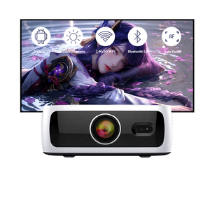 Mini HD 1080p Home Theater LCD <span class=keywords><strong>Proyector</strong></span> Smart Android 12 Mini <span class=keywords><strong>proyector</strong></span> portátil para exteriores 4K con cine Auto <span class=keywords><strong>Vertical</strong></span> Keystone - Product Image 1