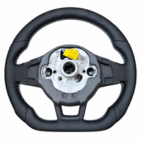 Volant en cuir Volkswagen pour Golf MK6 MK7 MK7.5 GTI GTD GTE R Polo Passat Tiguan Scirocco Volant personnalisé