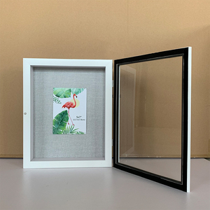<span class=keywords><strong>Cadre</strong></span> <span class=keywords><strong>photo</strong></span> 3D creux à ouverture frontale, <span class=keywords><strong>cadre</strong></span> de table DIY pour spécimens, <span class=keywords><strong>cadre</strong></span> boîte à ombre épaissi fait main - Product Image 1