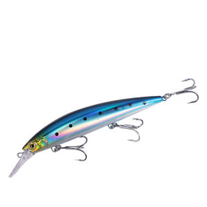 เหยื่อตก<span class=keywords><strong>ปลา</strong></span>แบบจมน้ำ น้ำจืด น้ำเค็ม ขนาด 9 ซม. 11 ซม. 13 ซม. เหยื่อปลอมพลาสติกแข็ง เหยื่อปลอมแบบจมน้ำ สำหรับ<span class=keywords><strong>ปลา</strong></span>ทะเล เช่น <span class=keywords><strong>ปลา</strong></span><span class=keywords><strong>กะพง</strong></span> - Product Image 1