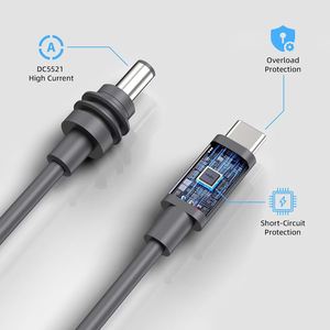 1FT 5FT 10FT Waterproof PVC Starlink Mini Power Cable Outdoor DC Fast Charging Cable Braid Shielding <strong>for</strong> <strong>Computer</strong> Camera <strong>Printer</strong> - Product Image 4