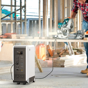 เครื่องกำเนิดไฟฟ้าพลังงานแสงอาทิตย์แบบเคลื่อนย้ายได้ 3600W 5kWh พร้อมแบตเตอรี่ลิเธียม จ่ายไฟ 110V 220V ช่องเสียบ DC AC USB ชาร์จไฟได้ พกพาสะดวก - Product Image 4