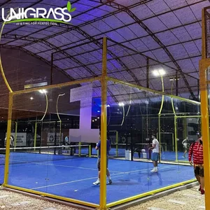 UNI <span class=keywords><strong>Acheter</strong></span> et installer Q235 en acier galvanisé à chaud Panoramique Padel Tennis - Product Image 6
