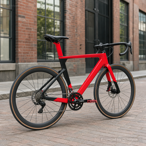 Bicicletta <span class=keywords><strong>da</strong></span> Strada in Fibra di Carbonio 48CM 50CM 52cm 54CM, Opzioni 18 20 22 Velocità, Freno a Disco, Forcella Rigida per Corse - Product Image 6