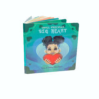 Libros de Cuentos Personalizados con Tapa Dura Encuadernada, Papel de Arte, Cartón, Impresión Offset, Laminación de Película, Diseño de Logotipo OEM
