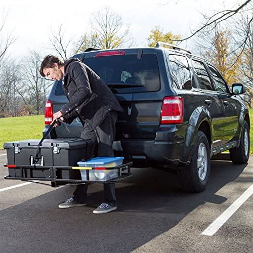 Steel Basket Folding Hitch Cargo Carrier