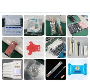 เครื่องบรรจุภัณฑ์แบบแนวนอนอัตโนมัติอเนกประสงค์สำหรับบรรจุถุงแบบหมอน พร้อมระบบปิดผนึกและตัดต่อเนื่องสำหรับฟิล์มพลาสติกบรรจุอาหาร - Product Image 2