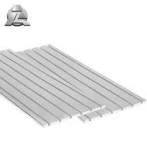 High strength 6000 series aluminum extrusion profile plate for cnc table
