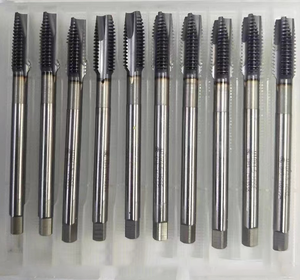 HSSE-M35 JIS स्टैंडर्ड लॉन्ग DIN शैंक 100L स्ट्रेट ग्रूव टैप M3 M4 M5 M6 थ्रेड स्क्रू हैंड टैप - Product Image 6