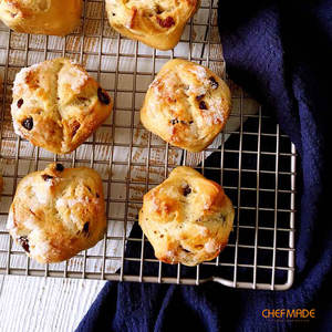 <span class=keywords><strong>Grille</strong></span> de <span class=keywords><strong>refroidissement</strong></span> antiadhésive WK3004, support rectangulaire de cuisine, Design marbré, 16 pouces, pour pain et gâteaux - Product Image 5