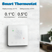 Thermostat WiFi RKHK pour le contrôle de la température ambiante, compatible avec le chauffage au sol électrique, les chaudières à gaz et la régulation de l'humidité, compatible Google Home, OEM ODM