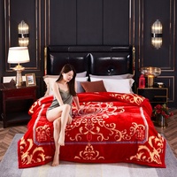 Couverture en vison Royal Super doux pour lit Double, prix abordable, 2023