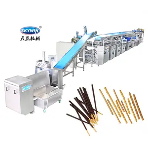 Commerciële Stok Vinger Biscuit Productie Lijn Pocky Biscuit Machine Vinger Biscuit Making Machine