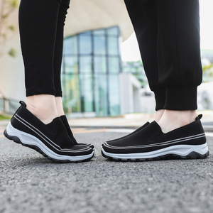 Precio barato unisex slip on transpirable cómodo casual <span class=keywords><strong>plataforma</strong></span> correr deportes hombres caminar estilo zapatos <span class=keywords><strong>tenis</strong></span> mujer Zapatillas - Product Image 4