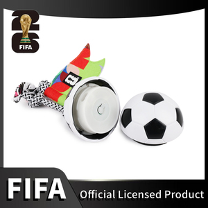 Juguete para Mascotas con Licencia Oficial de la Copa Mundial de la <span class=keywords><strong>FIFA</strong></span>, Pelota de Fútbol Automática Giratoria, Juguete Interactivo para Perros, Pelota de Fútbol Inteligente que se Mueve Automáticamente - Product Image 4