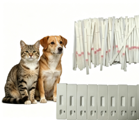 Kit de Prueba de Diagnóstico de CPV/CCV/Giardia, Kit de Diagnóstico de Enfermedades de Mascotas para Uso Comercial y Doméstico en Perros