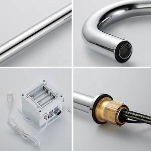 हंस गर्दन इन्फ्रारेड मोशन सेंसर नल स्वत: रसोई नल - Product Image 4