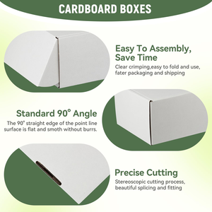 Corrugated Shipping <b>Box</b> for Packaging Mailing <b>Moving</b> Storage with Glossy Lamination Low MOQ for Gift Wrapping - Product Image 2