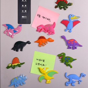 Aimants de réfrigérateur personnalisés en forme d'animaux, aimants de réfrigérateur pour la décoration, aimants en silicone 3D, jouets éducatifs - Product Image 6