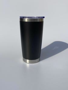 20oz 50pcs Stainless Steel Tumbler Vacuum Insulated Travel Mug With Lid Double Wall Thermal <b>Coffee</b> Cup Minimalist Design For All - Product Image 6