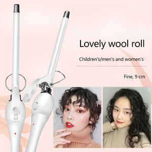 Ensemble de bigoudis professionnels portables pour cheveux, bigoudis intelligents, bigoudis électriques, <span class=keywords><strong>fer</strong></span> à friser à long barillet pour ondulations - Product Image 2