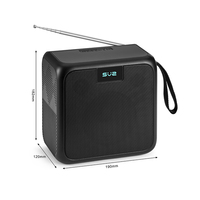 Speaker Bluetooth Tenaga Surya L8SUN dengan Radio FM, Speaker Bass 3D Nirkabel Portabel, Pengisian Daya Surya, Speaker untuk Berkemah di Luar Ruangan