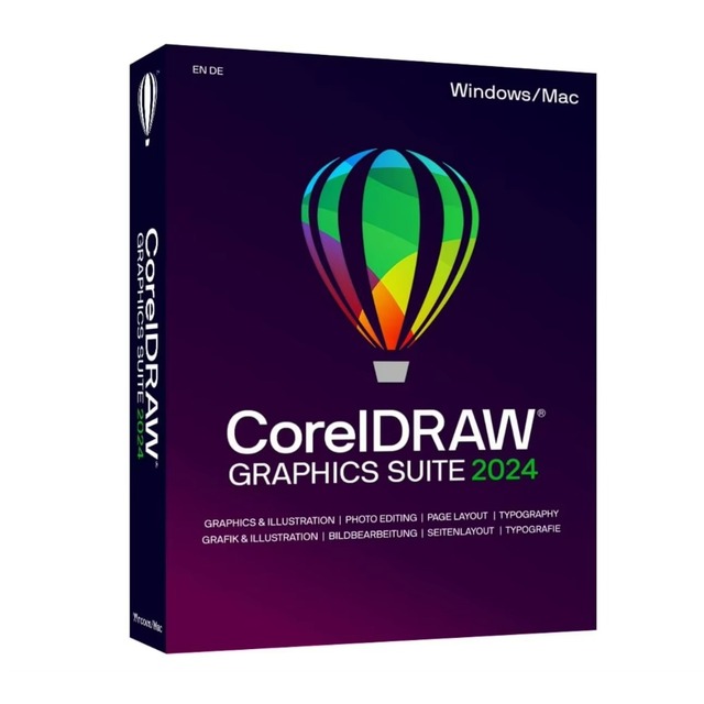 24hours/7  CorelDRAW Graphics Suite 2024 Vector Drafting and Design Software Simple Installation Guarantee After-sales Software