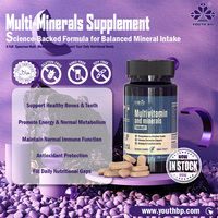 Comprimés Quotidiens de Multivitamines et Minéraux Flexibles pour Adultes Actifs – Soutien Essentiel Quotidien – En Stock – Marque Privée – Fabrication OEM