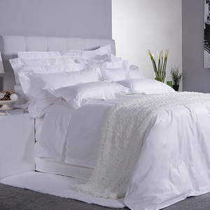 Bộ Ga Trải Giường Thương Hiệu Cao Cấp Cỡ King Chất Lượng Cao <span class=keywords><strong>800</strong></span> Cotton Spa 100% - Product Image 5